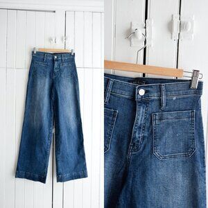 wide leg high rise jeas | 26-27w